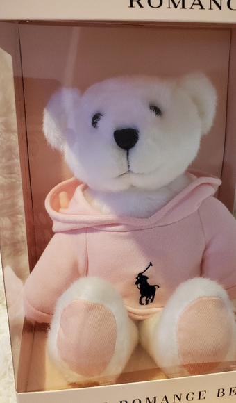 ralph lauren pink teddy bear